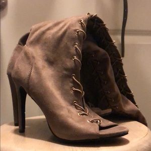 Knee high heels